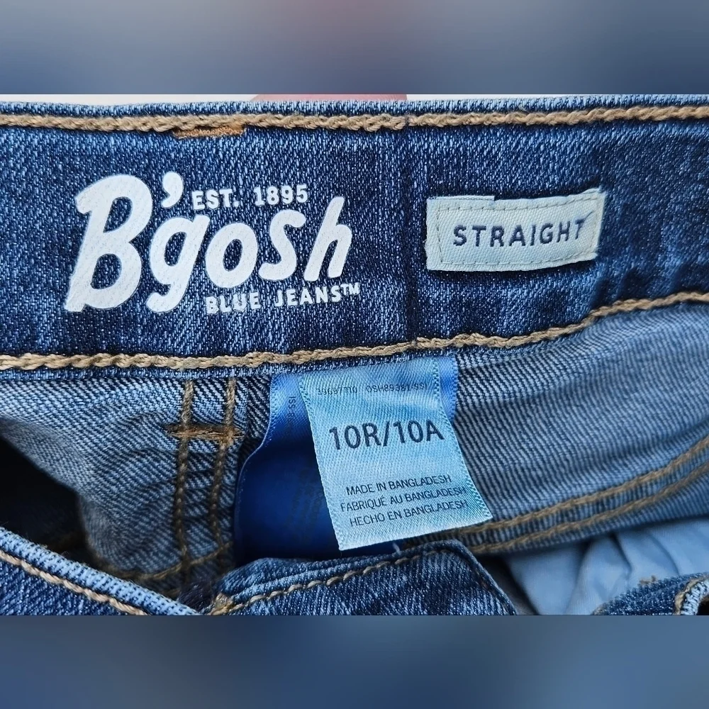 OshKosh B'Gosh Straight Blue Jeans size 10R
